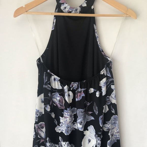 HALTER FLORAL DRESS - Picture 3 of 5